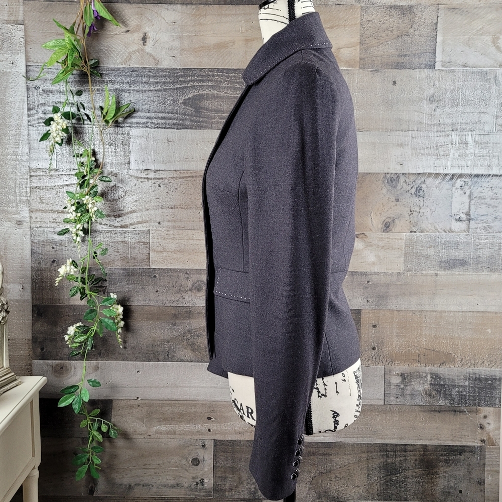 Elie Tahari Double Breasted Wool Blazer - Picture 11 of 16